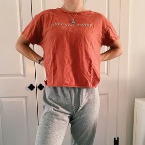 pacsun avocado toast tshirt